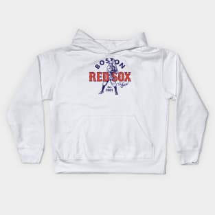 Old Style Boston Red Sox 2 by Buck Tee Kids Hoodie